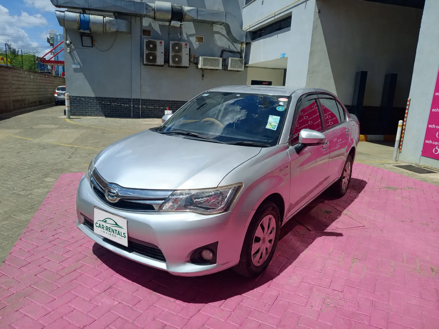 Toyota Axio hire Nairobi
